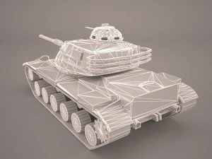 Pattone 3d m60a3 Modello 3D