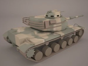 Pattone 3d m60a3 Modello 3D