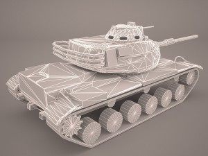 3d m60a3 patton 3D Model