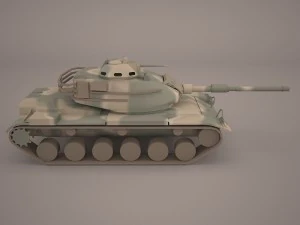 Pattone 3d m60a3 Modello 3D