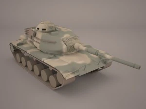 Pattone 3d m60a3 Modello 3D