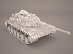 Pattone 3d m60a3 Modello 3D