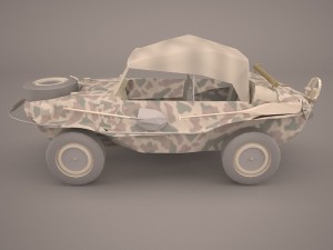 volkswagen kubelwagen 1945 Modello 3D