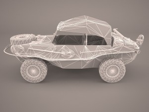 volkswagen kubelwagen 1945 Modello 3D
