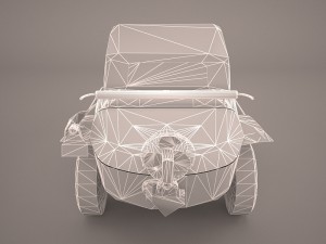 volkswagen kubelwagen 1945 Modello 3D