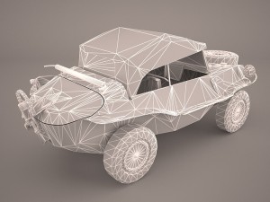 volkswagen kubelwagen 1945 Modello 3D