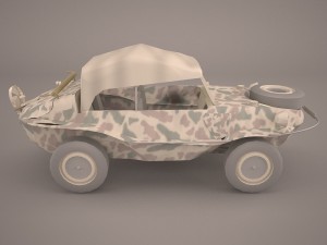 volkswagen kubelwagen 1945 Modello 3D