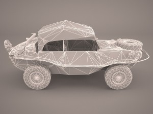 volkswagen kubelwagen 1945 Modello 3D