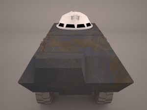 v100 commando armored car m706 1972 cadillac gage military police vietnam 3D Модель