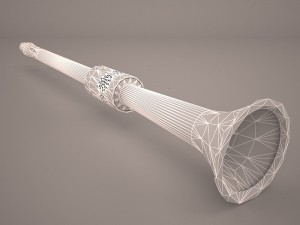 zurna Modelo 3D
