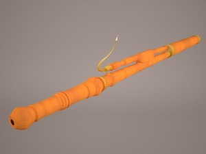 bassoon 3Dモデル