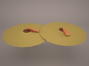 cymbals Model 3D