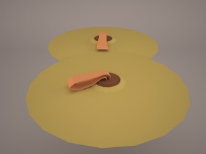 cymbals Model 3D