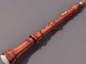 clarinet 3D Model