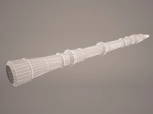 clarinet 3D Model
