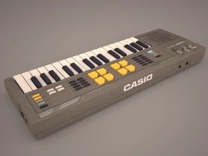 electronic piano 3D Model