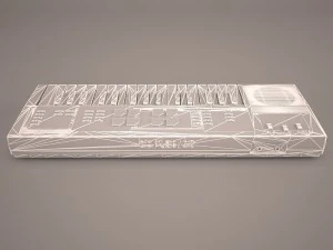 electronic piano 3D Model