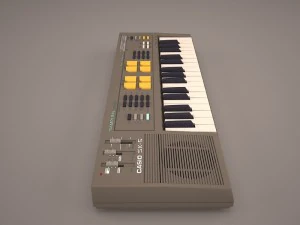 electronic piano 3D Model