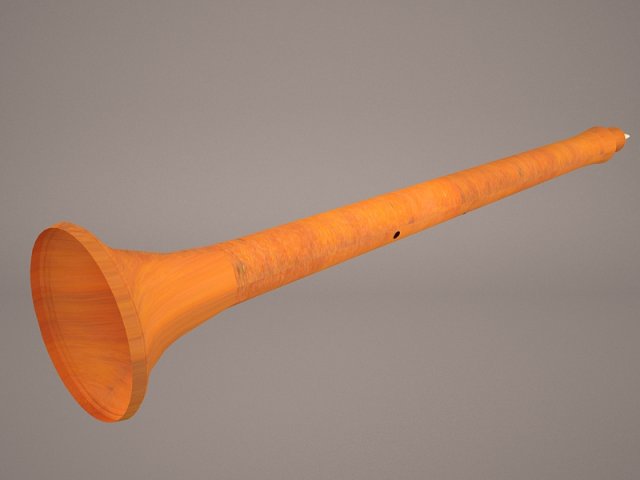 zurna 1 Modelo 3D .c4d .max .obj .3ds .fbx .stl .blend 