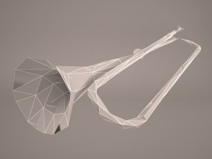 trumpet Modello 3D