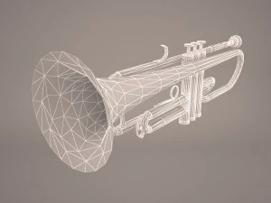 trumpet 1 3D Model