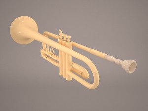 trumpet 1 3D 模型