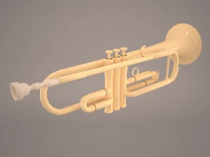 trumpet 1 3D Model