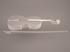 violin 3D Модель