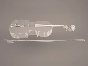 바이올린 3D 모델