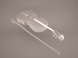 violin 3D Модель