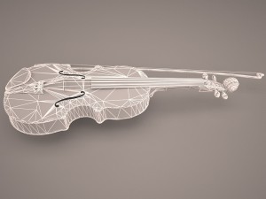 violin 1 3D Модель