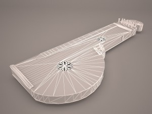 zither 3D Модель