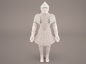 medieval knight armor 3D Модель