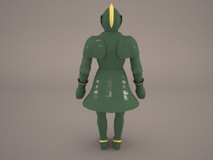 medieval knight armor 3D Модель