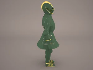 medieval knight armor 3D Model