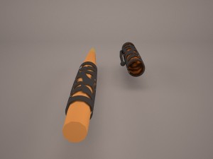 fountain pen Model 3D