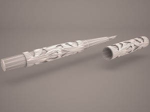 fountain pen Model 3D