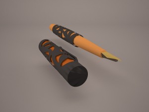 fountain pen Model 3D