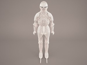 medieval knight armor Model 3D