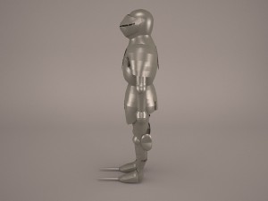 medieval knight armor Model 3D