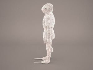 medieval knight armor Model 3D