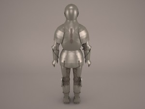 medieval knight armor Model 3D