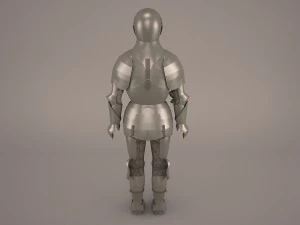 medieval knight armor 3D Model