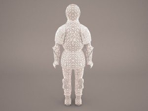 medieval knight armor Model 3D