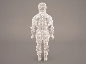 medieval knight armor 3D Model