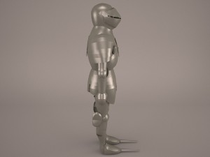 medieval knight armor Model 3D