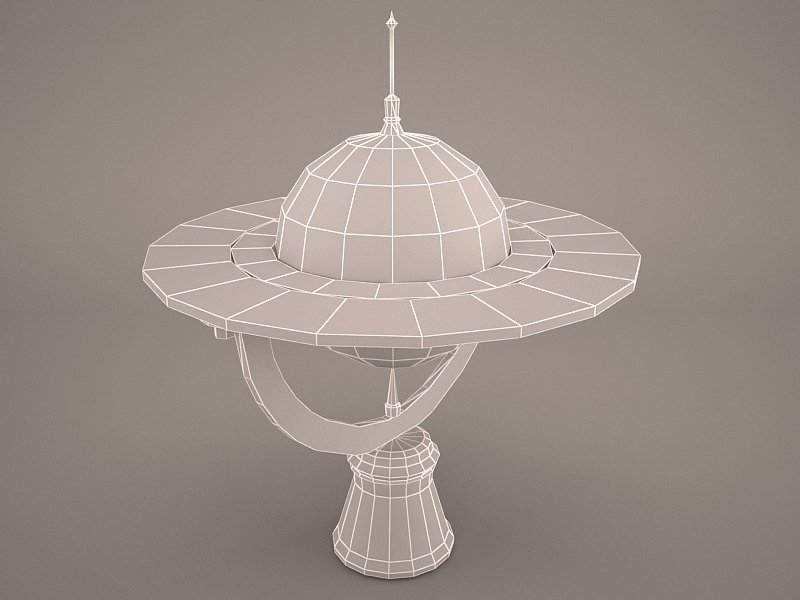 3d модель сферы
