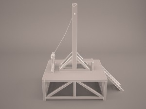 guillotine Modelo 3D