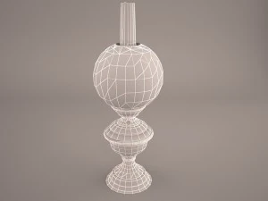 oil lamp 3D Model