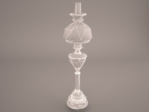 oil lamp Modèle 3D